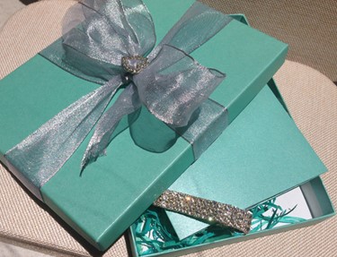 A picture containing gift wrapping    Description automatically generated